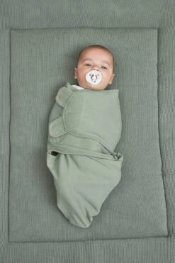 Meyco Uni Swaddlemeyco Inbakerdoek - Forest Green - 4-6 Maanden -Happy Horse Winkel 800x1200 135