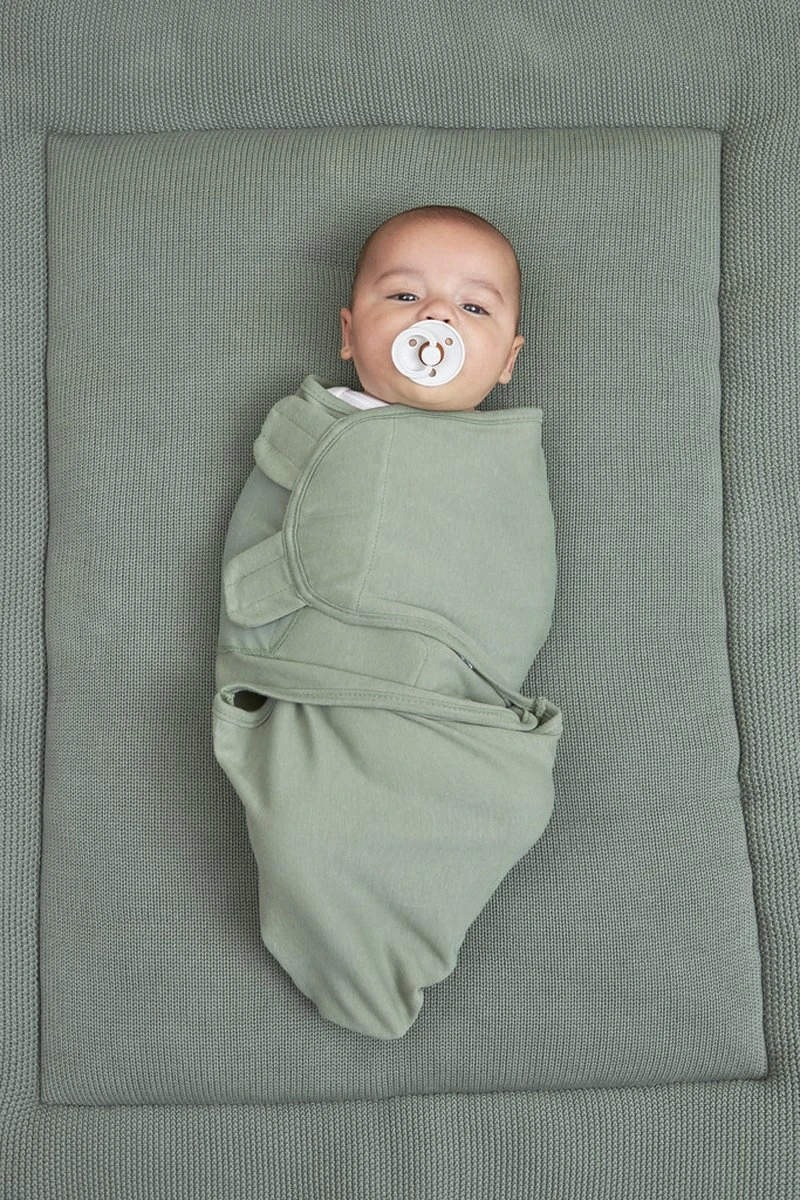 Meyco Cheetah/Uni Swaddlemeyco Inbakerdoek - 2-pack - Forest Green - 4-6 Maanden 7 Meyco Cheetah/Uni Swaddlemeyco Inbakerdoek - 2-pack - Forest Green - 4-6 Maanden - Afbeelding 5