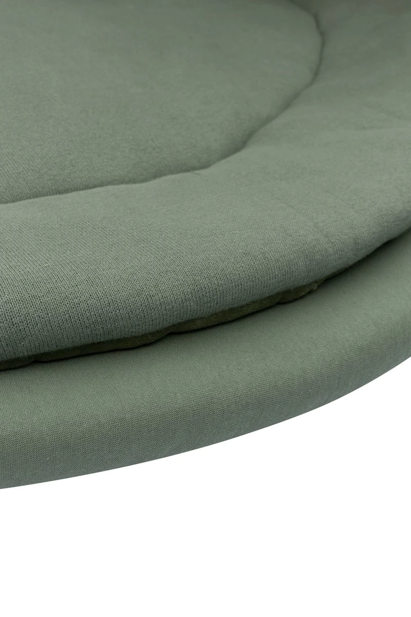 Meyco Jersey Hoeslaken Boxmatras Rond - 90/95cm - Forest Green 6 Meyco Jersey Hoeslaken Boxmatras Rond - 90/95cm - Forest Green - Afbeelding 4