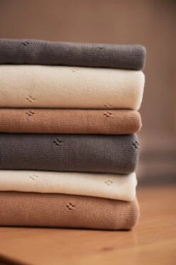 Jollein Baby Deken Ledikant 100x150cm Pointelle - Biscuit -Happy Horse Winkel 800x1200 99