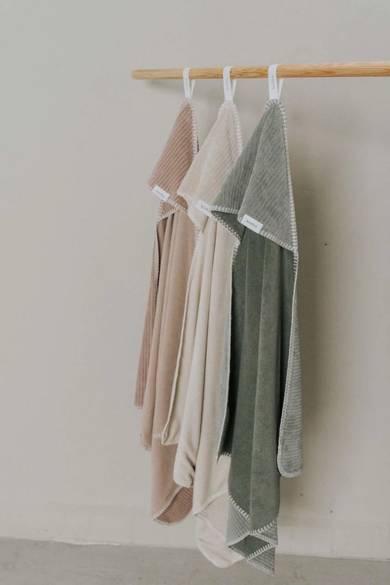 Koeka Omslagdoek Baby Stretch Terry Vik - Roze 7 Koeka Omslagdoek Baby Stretch Terry Vik - Roze - Afbeelding 5