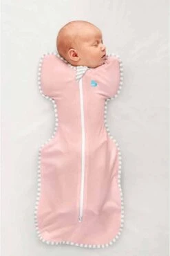 Love To Dream™ Babyslaapzak Swaddle Up™ - Inbakeren - Baby 0-3 Maanden - 3.5-6 Kg - All Season - Oud Roze -Happy Horse Winkel 802x1200 1