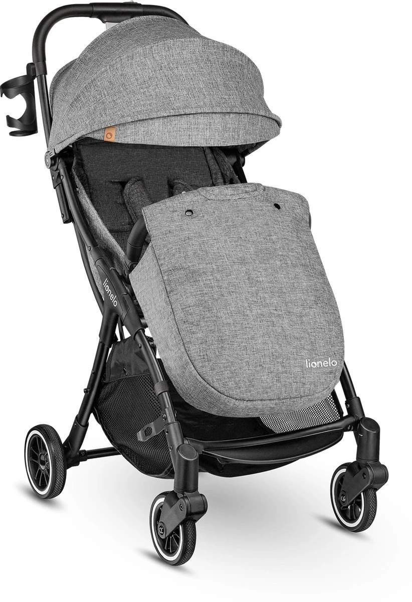 Lionelo Buggy Julie One - Kinderwagen Premium - Automatisch Opvouwen - Wandelwagen Tot 22 Kg - Comfortabele Zitje 18 Lionelo Buggy Julie One - Kinderwagen Premium - Automatisch Opvouwen - Wandelwagen Tot 22 Kg - Comfortabele Zitje - Afbeelding 16