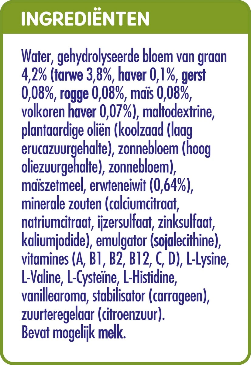 Nestlé LITTLE STEPS® Plantygrow Plantaardige Drink 1-3+jaar 5 Nestlé LITTLE STEPS® Plantygrow Plantaardige Drink 1-3+jaar - Afbeelding 3