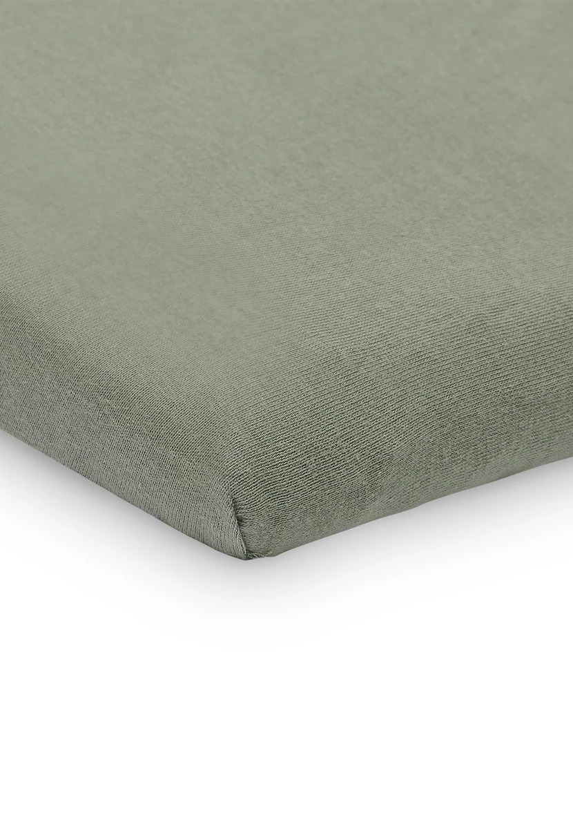 Jollein Baby Hoeslaken Boxmatras Jersey 75x95cm - Ash Green - 2 Stuks 8 Jollein Baby Hoeslaken Boxmatras Jersey 75x95cm - Ash Green - 2 Stuks - Afbeelding 6