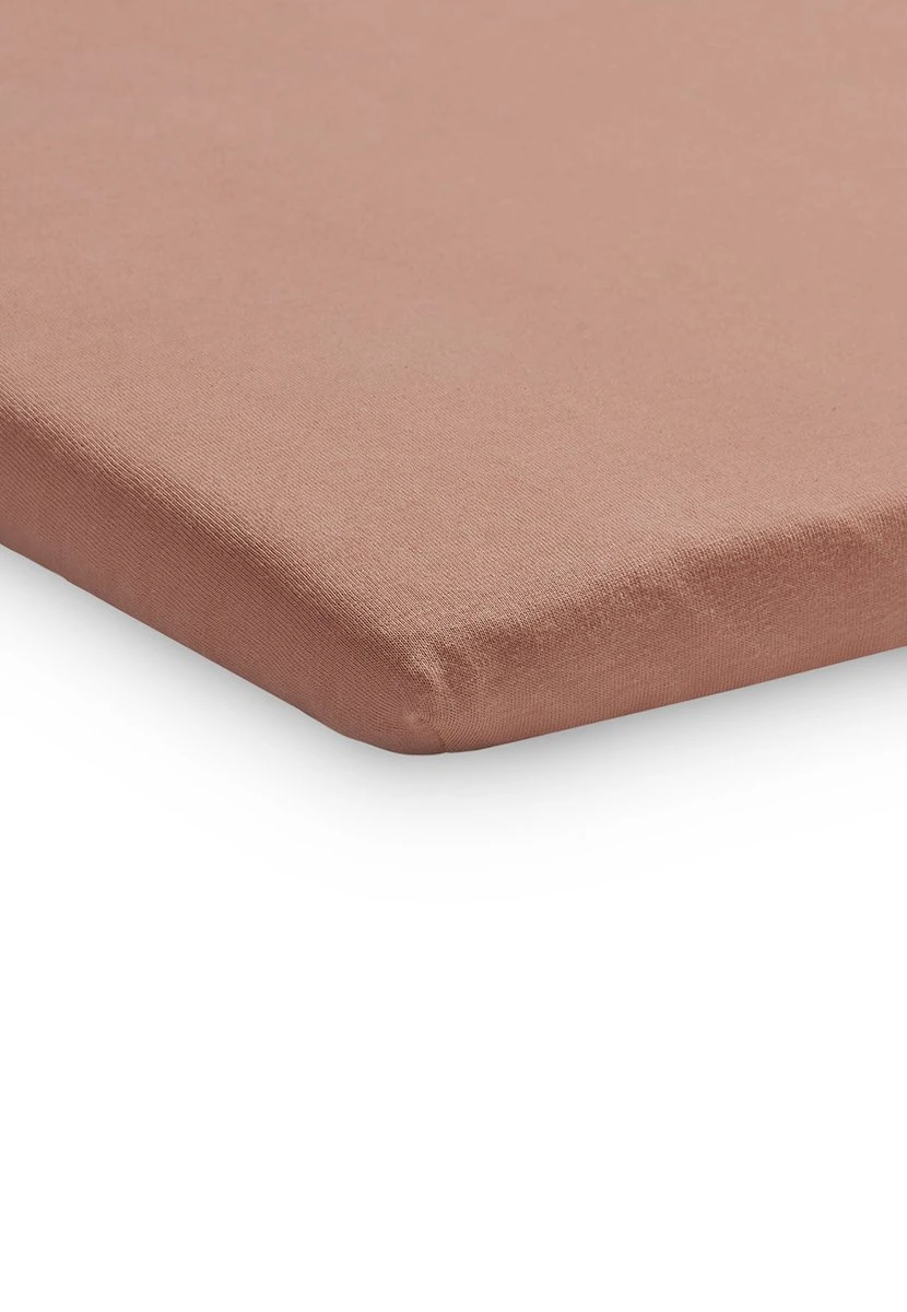 Jollein Baby Hoeslaken Boxmatras Jersey 75x95cm - Rosewood 8 Jollein Baby Hoeslaken Boxmatras Jersey 75x95cm - Rosewood - Afbeelding 6