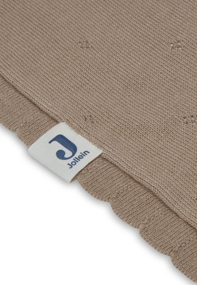 Jollein Baby Deken Wieg 75x100cm Pointelle - Biscuit 15 Jollein Baby Deken Wieg 75x100cm Pointelle - Biscuit - Afbeelding 13