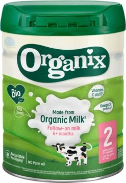 Organix 2 (6+ Maanden) Biologische Opvolgmelk - 3x 700g - Met Melkvet - Zonder Palmolie - Bevat Vitamines C & D - Biologische Flesvoeding - Recyclebare Verpakking 14 Organix 2 (6+ Maanden) Biologische Opvolgmelk - 3x 700g - Met Melkvet - Zonder Palmolie - Bevat Vitamines C & D - Biologische Flesvoeding - Recyclebare Verpakking -Happy Horse Winkel 831x1200 5