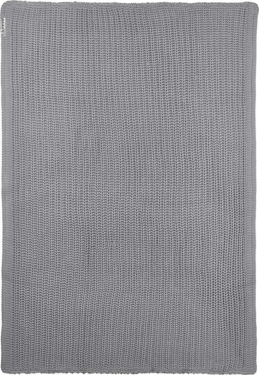 Meyco Herringbone Velvet Wiegdeken - Grijs - 75x100cm 8 Meyco Herringbone Velvet Wiegdeken - Grijs - 75x100cm - Afbeelding 6