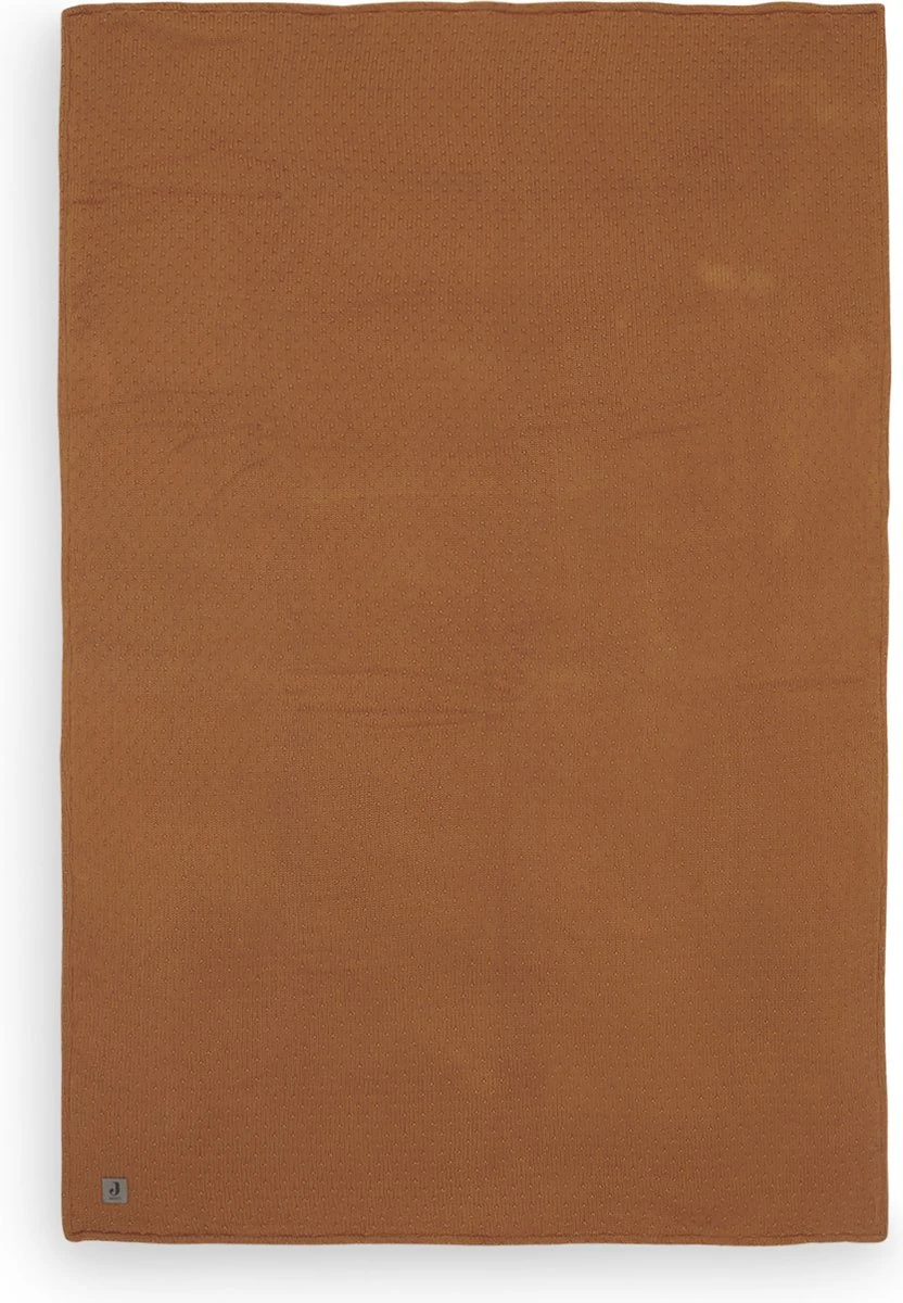 Jollein Baby Deken Wieg 75x100cm Teddy Bliss Knit - Caramel 6 Jollein Baby Deken Wieg 75x100cm Teddy Bliss Knit - Caramel - Afbeelding 4