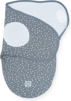 Jollein Baby Slaapzak Wrapper 0-3 Maanden Spickle - Grey -Happy Horse Winkel 845x1200