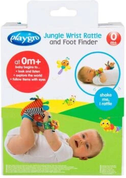 Playgro Pols- En Voetrammelaarset Zebra & Giraf - Set Van 4 Stuks, 2 Polsbandjes En 2 Rammelsokjes -Happy Horse Winkel 849x1200 6