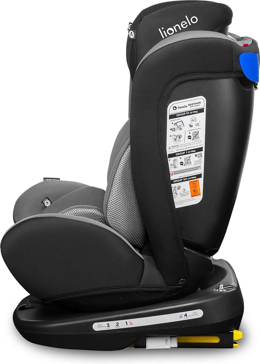 Lionelo Bastiaan - Autostoel - 360° Draaibaar - ISOFIX 16 Lionelo Bastiaan - Autostoel - 360° Draaibaar - ISOFIX - Afbeelding 14