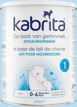 Kabrita 1 Zuigelingenmelk - Zuigelingenvoeding 0-6 Maanden - 800g -Happy Horse Winkel 858x1200
