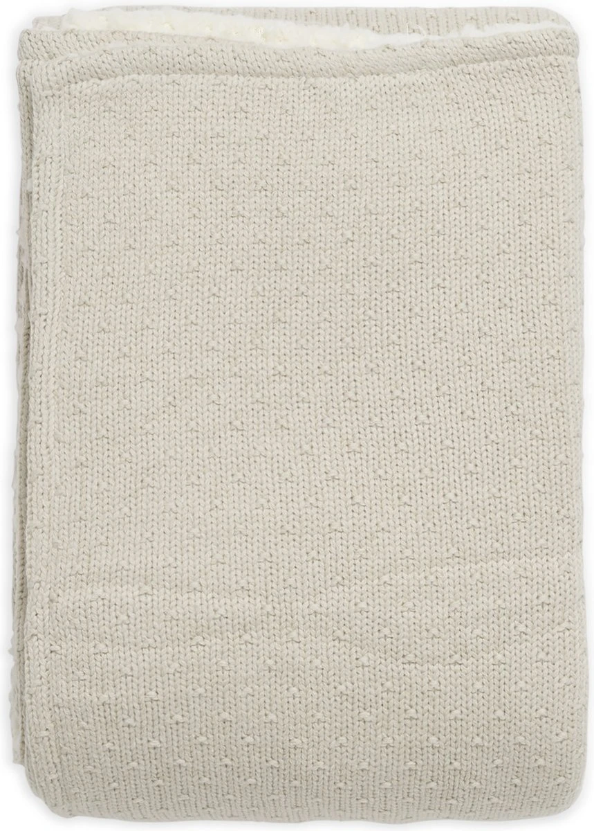 Jollein Baby Deken Wieg 75x100cm Teddy Bliss Knit - Nougat 17 Jollein Baby Deken Wieg 75x100cm Teddy Bliss Knit - Nougat - Afbeelding 15