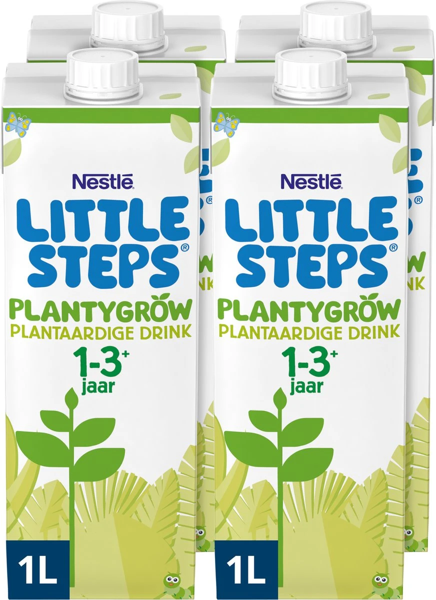 Nestlé LITTLE STEPS® Plantygrow Plantaardige Drink 1-3+jaar 3 Nestlé LITTLE STEPS® Plantygrow Plantaardige Drink 1-3+jaar