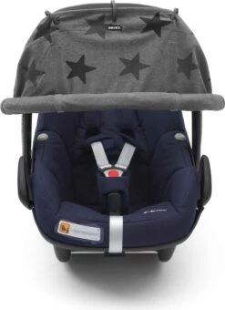 Dooky Universal Cover Zonnescherm Kinderwagen - Grey Stars -Happy Horse Winkel 873x1200 4