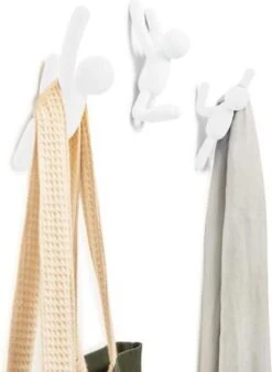 Umbra Kapstok Wandhaak - Buddy Set Van 3 - Wit -Happy Horse Winkel 876x1200