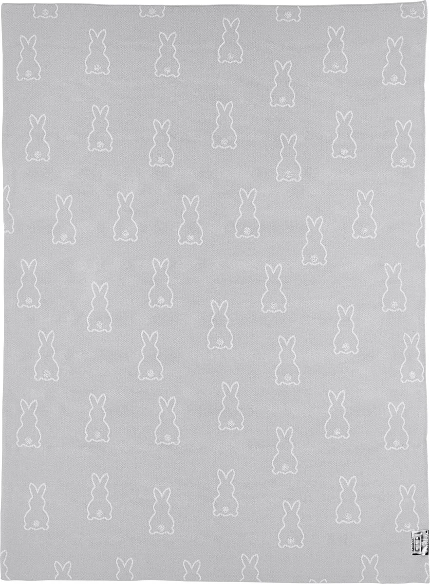 Meyco X Mrs.Keizer Rabbit Wiegdeken - Silver - 75x100cm 7 Meyco X Mrs.Keizer Rabbit Wiegdeken - Silver - 75x100cm - Afbeelding 5