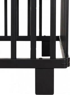 Puck Inklapbaar Ledikant Zwart Mat 60x120 Cm -Happy Horse Winkel 885x1200 2