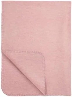 Meyco Uni Ledikant Deken - Oudroze - 100x150cm -Happy Horse Winkel 887x1200 5