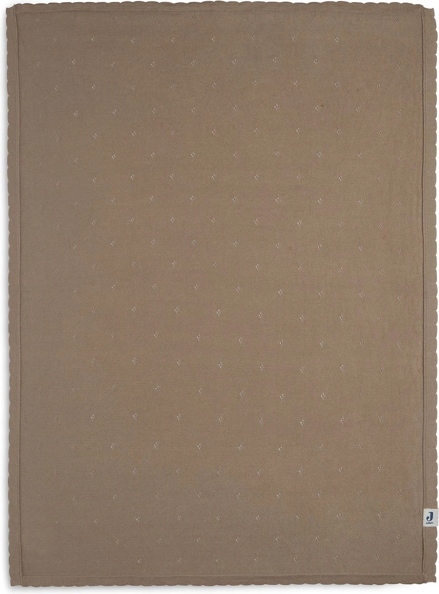 Jollein Baby Deken Wieg 75x100cm Pointelle - Biscuit 10 Jollein Baby Deken Wieg 75x100cm Pointelle - Biscuit - Afbeelding 8