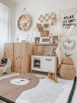 Love By Lily - Groot Speelkleed Baby - Beer - 150x200 - Zacht Speelkleed Buiten En Binnen - Grote Speelmat - Speeltapijt Kind - Picknick Kinderkleed - Speelkleed Xxl - Speelkleed Peuter -Happy Horse Winkel 899x1200 10