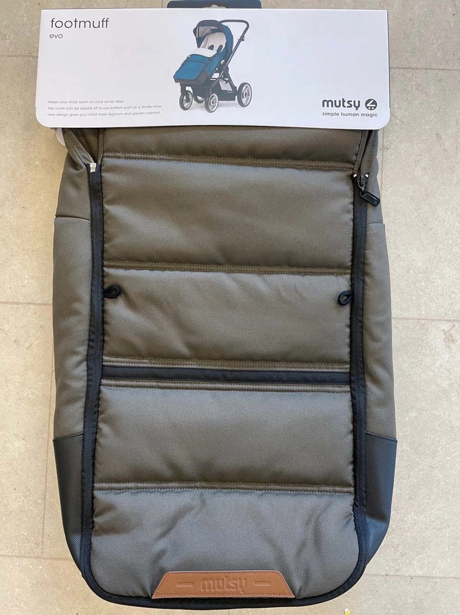 Merkloos Footmuff-EVO-Voetenzak-Olive-Green 3 Merkloos Footmuff-EVO-Voetenzak-Olive-Green