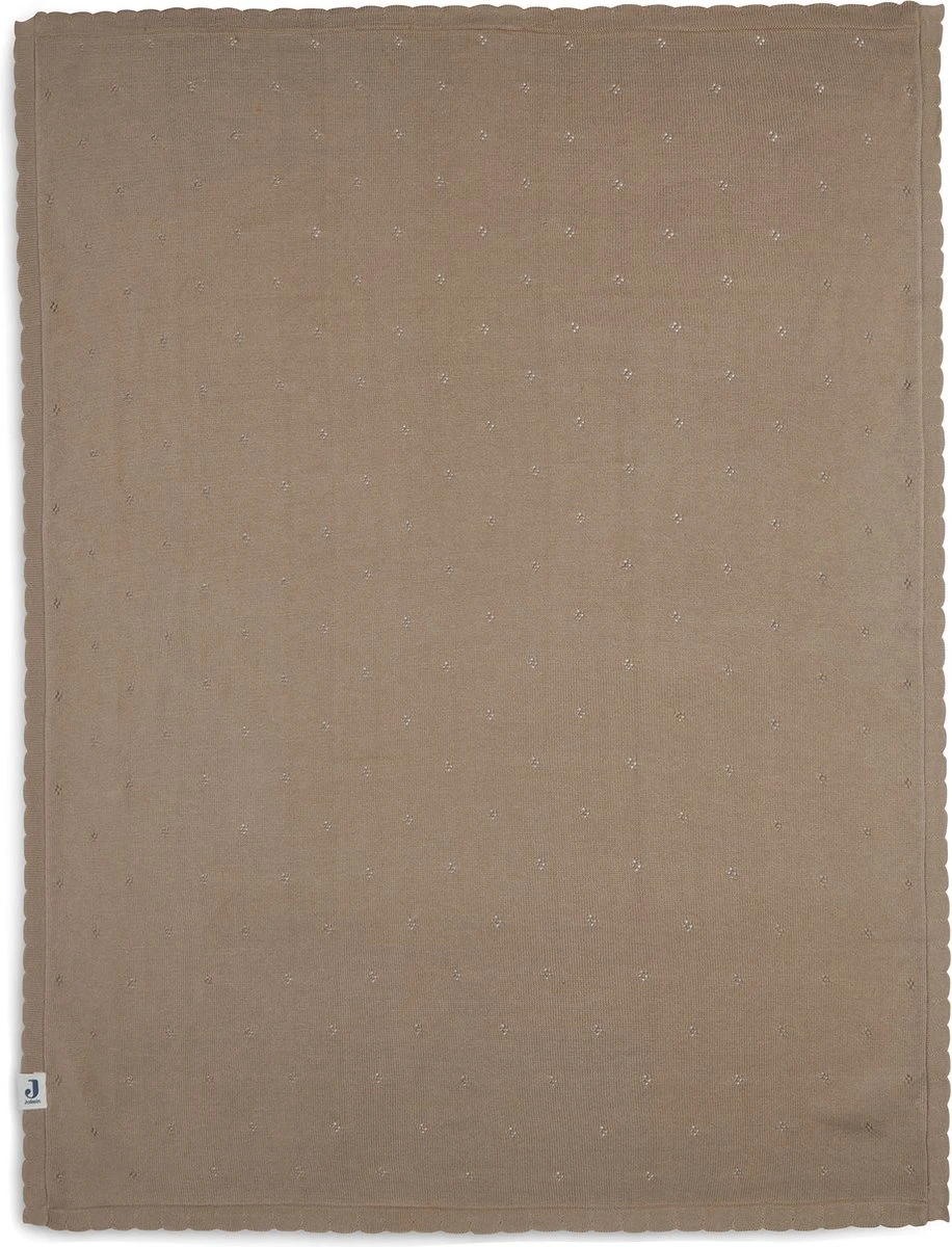 Jollein Baby Deken Wieg 75x100cm Pointelle - Biscuit 7 Jollein Baby Deken Wieg 75x100cm Pointelle - Biscuit - Afbeelding 5
