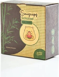 Bambuswald© Ecologische Zuignap Kom Incl. Lepel Voor Baby's & Peuters | 100% Duurzame Kom Gemaakt Van Bamboe - Stabiele Voeding Kom Servies Set Voor Kinderen Borden Baby's -Happy Horse Winkel 921x1200 3