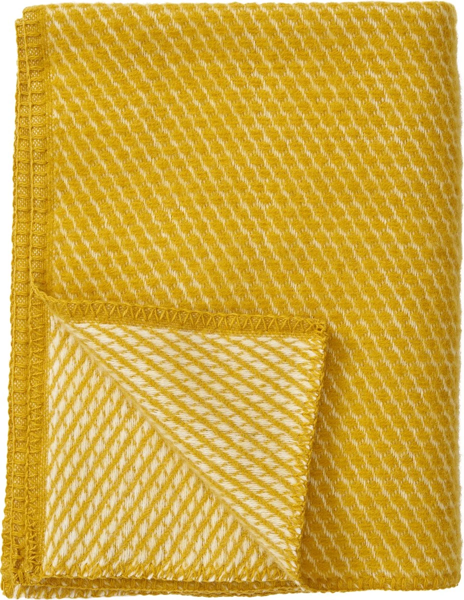 Klippan Yllefabrik Klippan 100% Eco-wollen Wiegdeken - Velvet Geel- Warm-zacht-65x90cm 3 Klippan Yllefabrik Klippan 100% Eco-wollen Wiegdeken - Velvet Geel- Warm-zacht-65x90cm