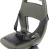 Qibbel 6+ Junior Fietsstoeltje Achter - Legergroen Met Zwart Kussentje