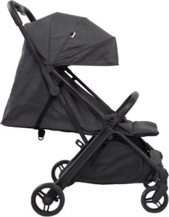 Prénatal Compact Buggy – Kinderwagen Met Boodschappenmand En Zonneklep - Traploos Verstelbare Wandelwagen – Inklapbaar Met 1 Hand - Plooibuggy Zwart -Happy Horse Winkel 936x1200 3