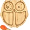 Kleiner Fuchs Kinderbord Van Bamboe - Bord Met Zuignap Inclusief Bijpassende Baby Lepel - Babyservies In Stijlvolle Geschenkdoos - Uil 2 Kleiner Fuchs Kinderbord Van Bamboe - Bord Met Zuignap Inclusief Bijpassende Baby Lepel - Babyservies In Stijlvolle Geschenkdoos - Uil -Happy Horse Winkel 947x1200 6