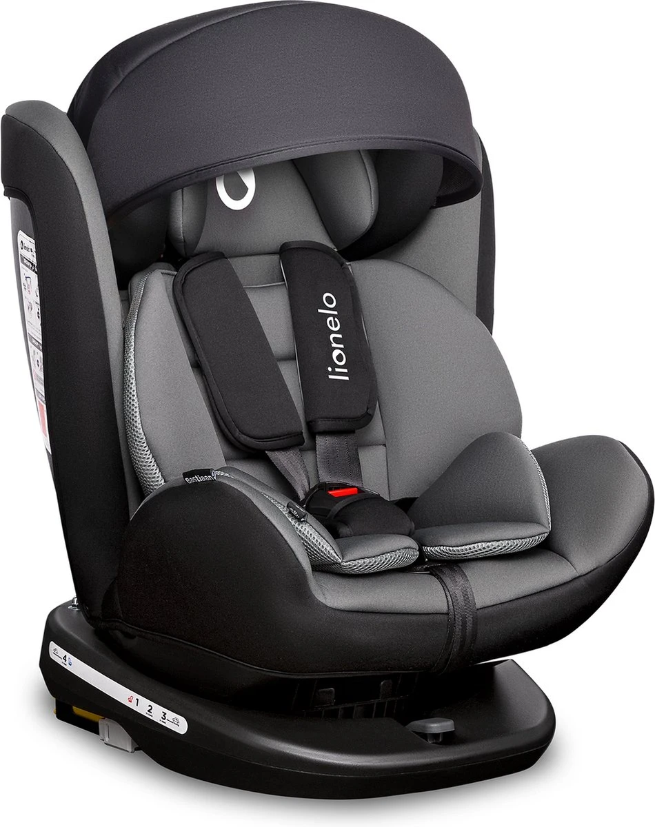 Lionelo Bastiaan - Autostoel - 360° Draaibaar - ISOFIX 14 Lionelo Bastiaan - Autostoel - 360° Draaibaar - ISOFIX - Afbeelding 12