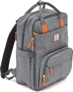 Brisby Slijtvaste Luiertas – Verzorgingstas – Met Buggymontage -Donkergrijs -Happy Horse Winkel 952x1200 1