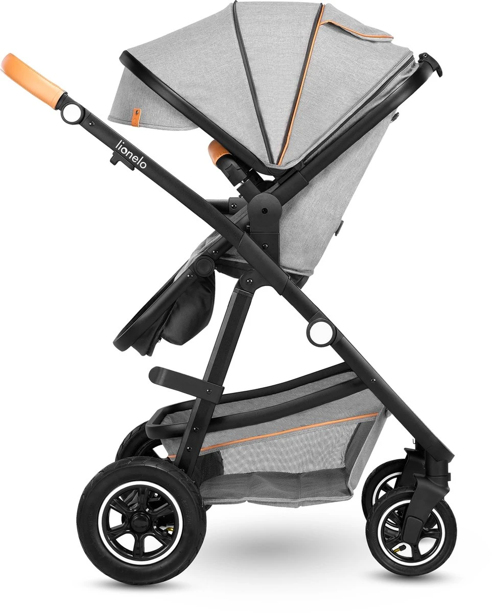 Lionelo Amber 3in1 - Kinderwagen - XXL SET - Incl. Autostoel - 0-22kg 21 Lionelo Amber 3in1 - Kinderwagen - XXL SET - Incl. Autostoel - 0-22kg - Afbeelding 19