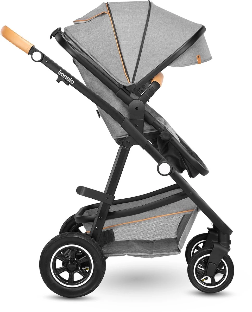 Lionelo Amber 3in1 - Kinderwagen - XXL SET - Incl. Autostoel - 0-22kg 19 Lionelo Amber 3in1 - Kinderwagen - XXL SET - Incl. Autostoel - 0-22kg - Afbeelding 17