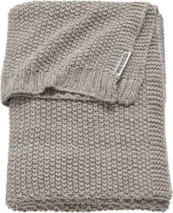 Meyco Wiegdeken Relief Mixed - Zand - 75x100 Cm