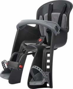 Polisport Bilby - Fietsstoeltje Voor + Windscherm - Zwart -Happy Horse Winkel 990x1200 1