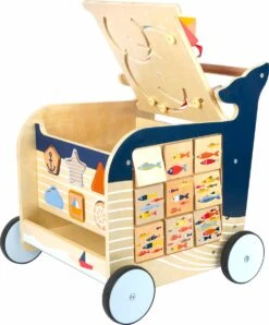 Baby Walvis Loopwagen - Houten Speelgoed Vanaf 1 Jaar -Happy Horse Winkel 993x1200 2